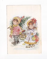 KA:88 Régi Karácsonyi képeslap