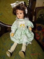 ANTIK PORCELÁN FEJŰ BABA  SCHOENAU&HOFFMEISTER GERMANY 49 CM !!! 1909-BŐL!!!