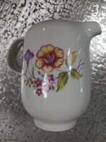 Alföldi porcelán tejkiöntő , kancsó, kanna külonleges csuporvirágos külön, vagy pótlásnak.