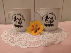 Július Meinl porcelán bögrék
