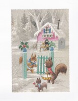 KA:86 Régi Karácsonyi képeslap