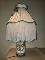 Zsolnay historizáló asztaló lámpa Klein Ármin?