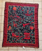 Karácsonyi mintás terítő/takaró