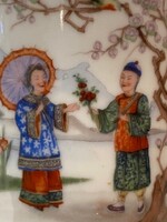 Antik kézzel festett chinoiserie kiöntő 500ml