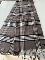 Kashmir tapintású férfi sál, Fraas márka, 180 x 28 cm