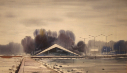 TAVASZI AKCIÓ ! BALATON SZÁNTÓDI RÉV MONUMENTÁLIS DOBROSZLÁV JÓZSEF / 1932- / KÉP