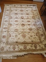 Beluchi szőnyeg, kézi készítésű, selyem, 160X230 piros mintával