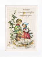 KA:76 Régi Karácsonyi képeslap