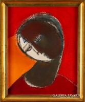 Aknay János (1949) : Festőangyal, 2012