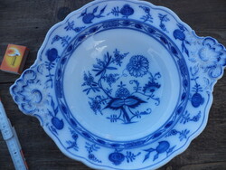 Villeroy and Boch hagymamintás mély füles tálaló 28