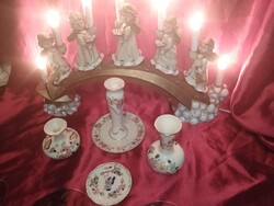 Zsolnay pillangos porcelánok egyben