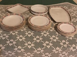 HAAS&CZJZEK CHODAU porcelán étkészlet rózsagirland díszítéssel