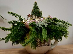 Adventi-Karácsonyi asztali díszek