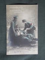 Képeslap,Osztrák Magyar hadsereg,Márki István katona levél,honvéd,katona,elsősegély,1915-