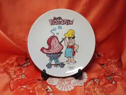 Winterling porcelán sütis tányér,  mese jelenetes: Frédi és Béni