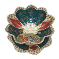 Altwien Gyümölcsös tál és tányér M00995