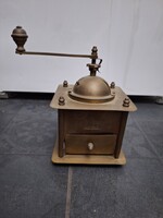 Antik réz kávédaráló