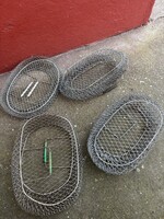 Retro összecsukható bevásárló kosár szatyor 4 db egyben eladó