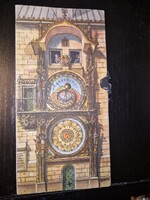 1960 körül, Kubasta, a híres prágai toronyóra mozgatható képeslapon