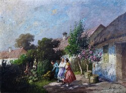 Ács Ágoston ( 1889- 1947 ) Nyári nap