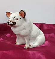 Szerencse hozó gipsz malac persely 1939 évszámmal