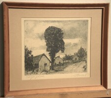 (N) Beron Gyula (1885 – 1971) : Tanya fával