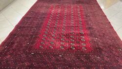 3807 Eredeti Afgan Bokhara kézi gyapjú perzsa szőnyeg 250X350CM