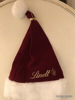 KARÁCSONYI ZSÁK - LINDT  - BÁRSONY - 28 x 17 cm - HIBÁTLAN