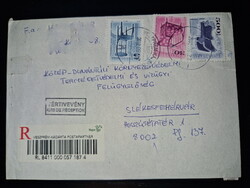 2012, VESZPRÉM-KÁDÁRTA postapartner, ajánlott tértivevényes levél