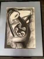 Felugossy László 1997-es grafikája eladó