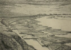 + Zádor István : Faúsztatás a Tiszán (1925)