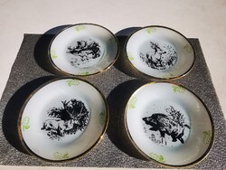 RÉGI VADÁSZ JELENETES TÁLAK