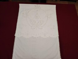 Régi vászon dísztörölköző