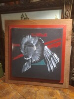 EREDETI MORELLI EDIT : TÉRBEN   TŰZZOMÁNC KÉP