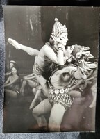 1961 LAKATOS GABRIELLA BALETT Prima Ballerina Assoluta SÁBA KIRÁLYNŐJE JELZETT KERTÉSZ FOTÓ
