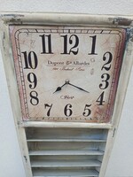 Vintage óra magazin tartóval.Dupont & Allardet. Alkudható.
