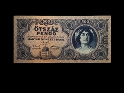 500 PENGŐ - SZÉP  ÁLLAPOTBAN - 1945