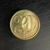 Czechoslovakia - 20 heller - 1986 coin