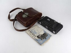 1X990 Antik ZEISS IKON ERCONA fényképezőgép bőr tokjában