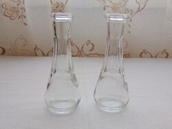 Pálinkás fütyülős üveg 07 - palack fityók karaf 2,5cl retro 2db egyben