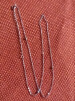 Uj 925 Ezust Nyaklanc Italy Olasz 45.72cm