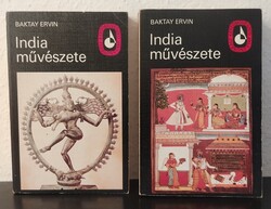 Baktay Ervin - India Művészete I-II. c. könyvek