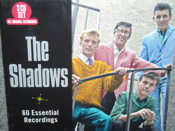 THE SHADOWS 60 ESSENTIAL RECORDINGS 3cd CD ÚJ gyári bontatlan