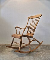 Nagyméretű antik svéd hintaszék