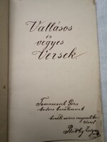 Nagypalugyai és Túróczdivéki Platthy Zsigmond plébános versei