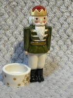 Villeroy&Boch porcelán diótörő figura, mécsestartó, dísztárgy, karácsony, ünnep