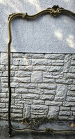 Antik barokk rokokó stílusú hatalmas aranyozott képkeret festmény tükör gobelin kastély keret 186 cm