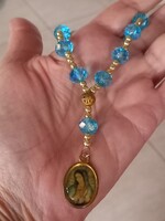 Nagyon szép Gumis Aurora Borealis Karkötő