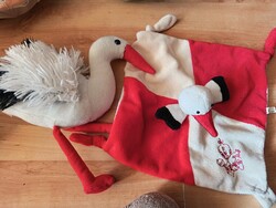 Szundikendő játékokkal 491. (Rodadou, Rappa ECO gólya) - Nappy with tos 491. (Rodadou, Rappa stork)