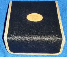 Régi utazó bőrtokos cipőtisztító készlet - kettő kefe + cipőkanál a képek szerinti jó állapotban